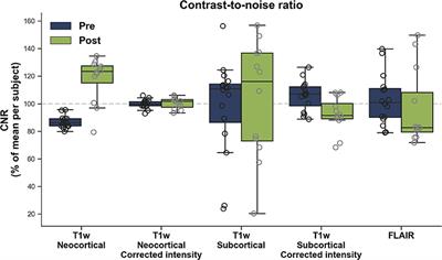 Measurement Variability Following MRI System Upgrade